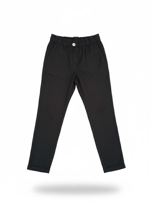 Czarne spodnie z gumką w pasie ESMARA – Rozmiar 40 (L)