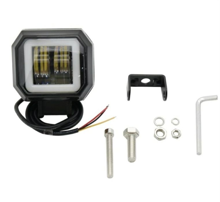 Світлодіодна додаткова протитуманна Фара балка 20Вт фара Led 3 режими