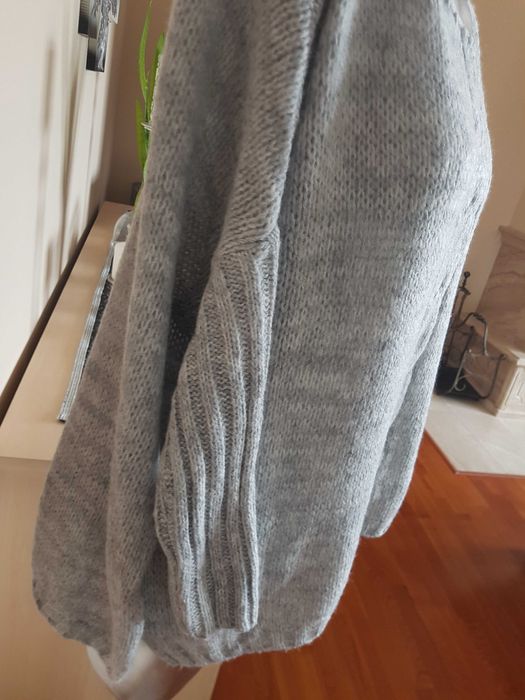 SWETER szary UNI ok L 40