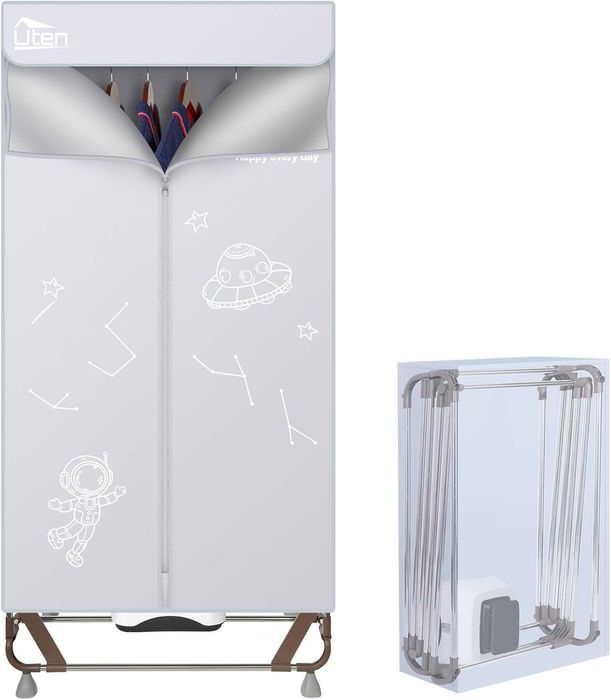 Електрична сушарка для білизни переносна сушарка Uten E2012-1