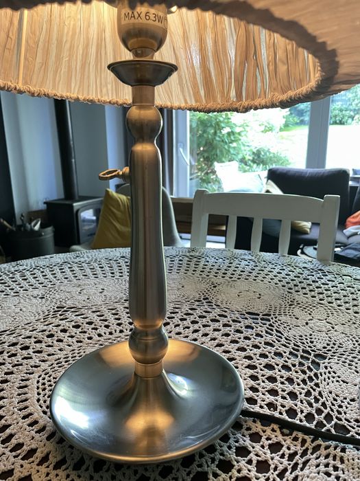 Lampa stolowa nocna abażur ikea