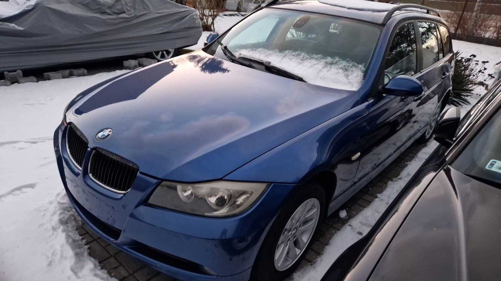 BMW E90 E91 Przód błotniki maska zderzak pas oryginał pod kolor