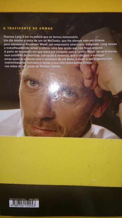 Livro "O traficante de armas" de Hugh Laurie