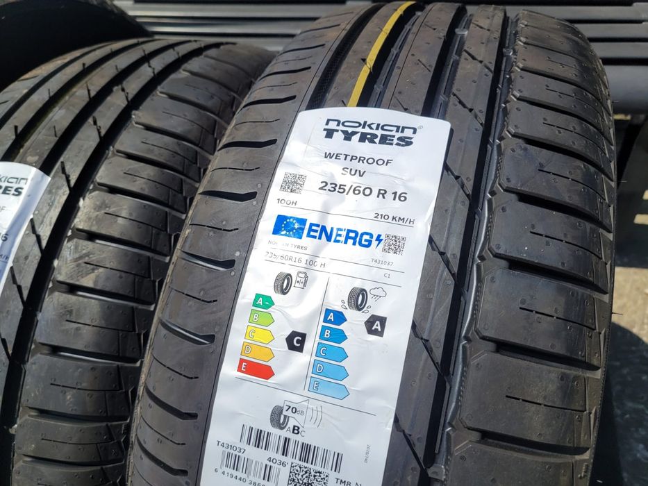 Opony letnie 235/60/16 100h  nokian wetproof SUV