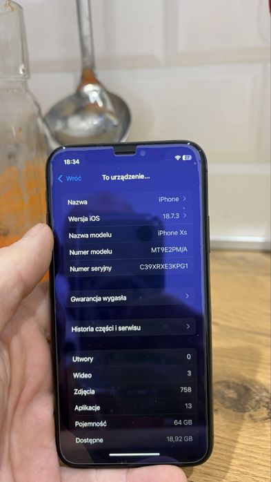 Iphone XS  64gb  80% bateria