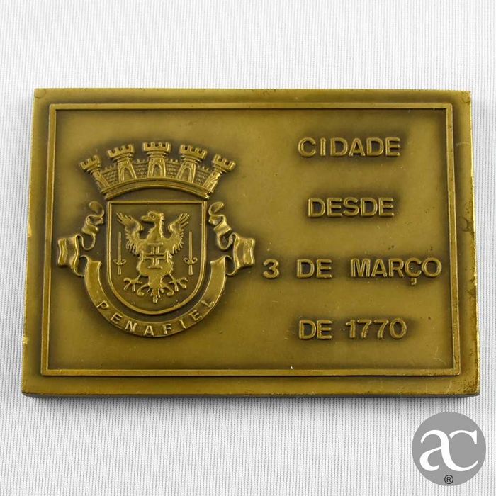 Medalha Inauguração do Complexo das Piscinas Municipais, Penafiel 1993