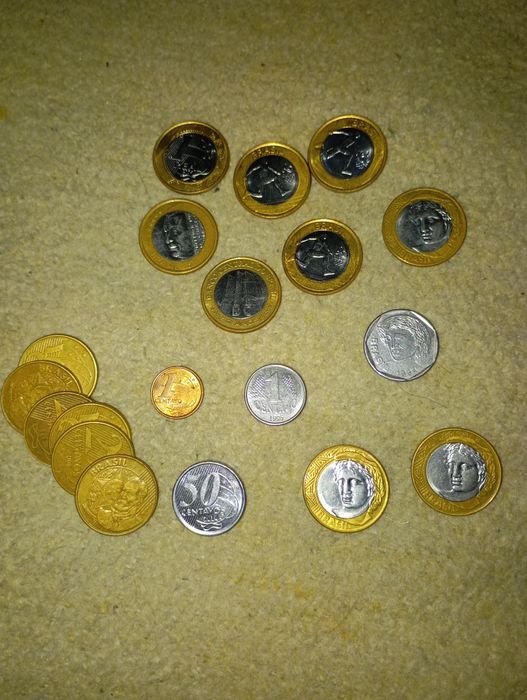 Moedas Olimpíadas+ moeda com erro cunhagem