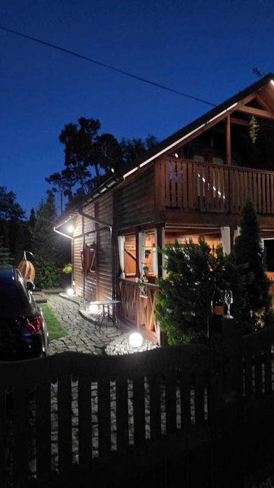 DOMEK z jacuzzi w Przyjezierzu