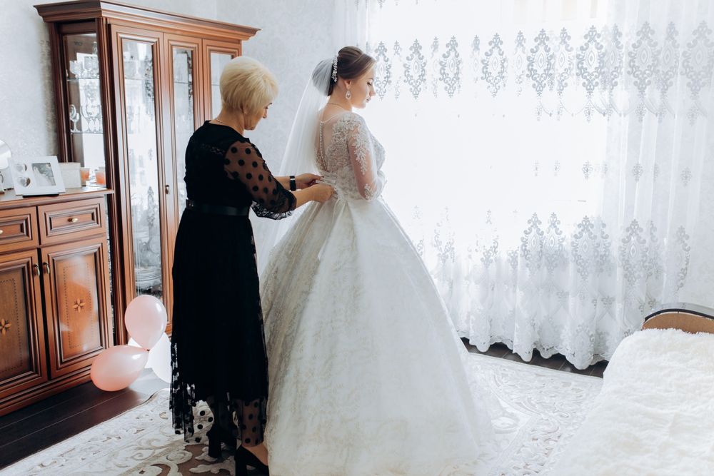 Весільна сукня для нареченої.