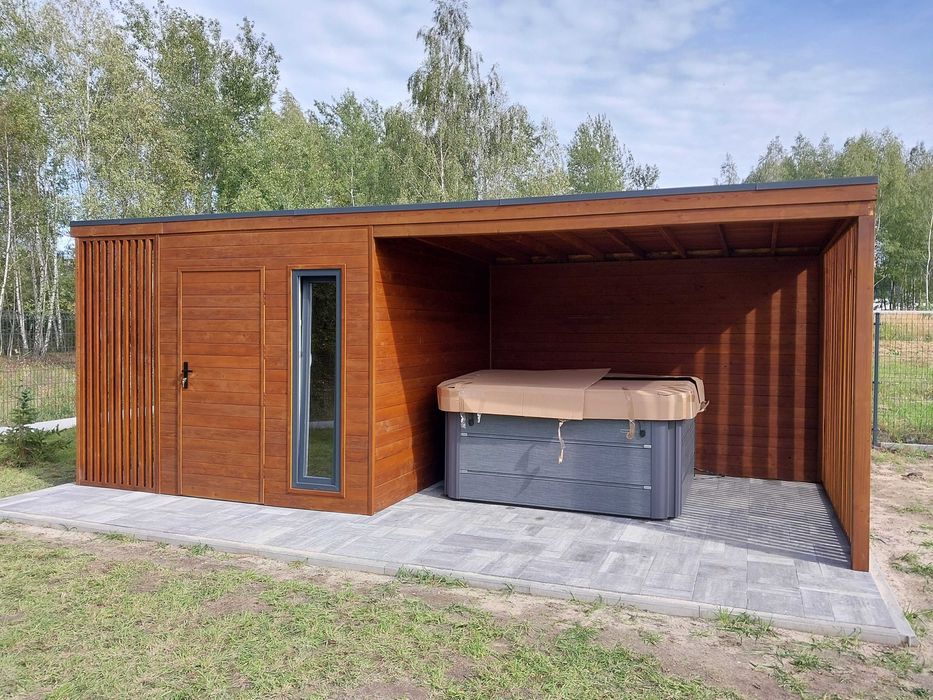 Domek Ogrodowy z Altana 7 m x 3 m