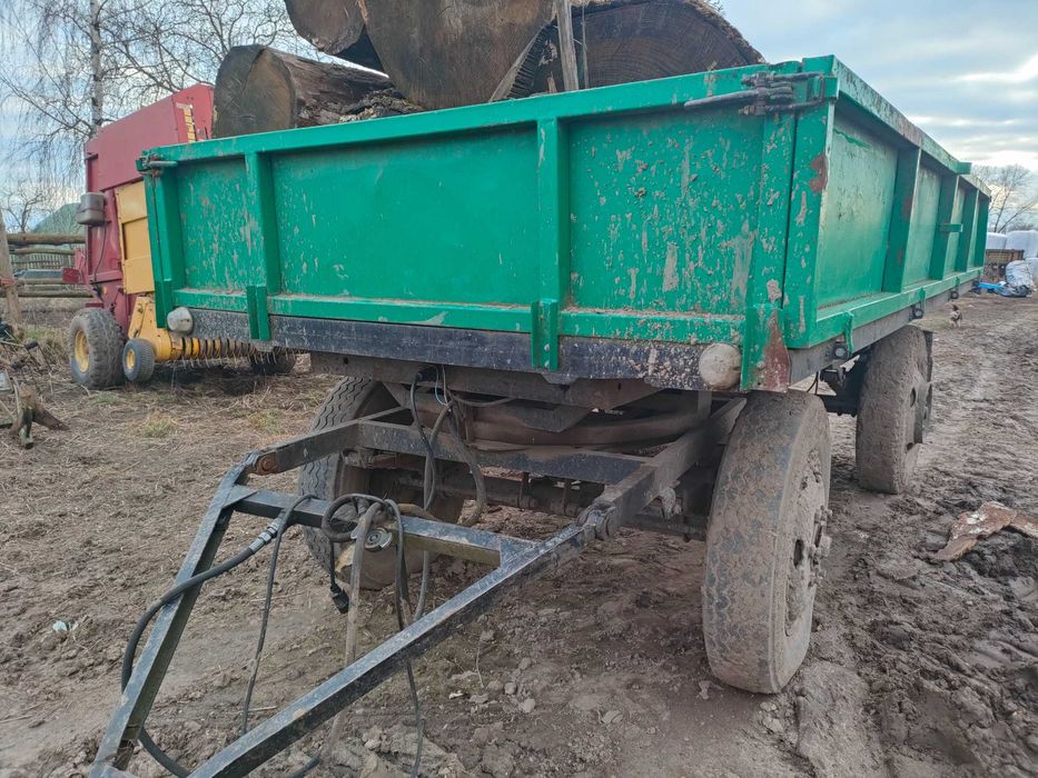 Przyczepa wywrotka 4t, opłacona