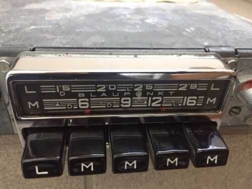Blaupunkt hamburgo - Auto Radio antigo, Porsche, mercedes, bmw, vw,