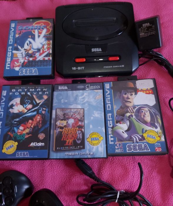 Mega drive ll+Jogos.
