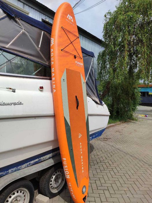 Aqua Marina Fusion 330x81x15 САП доска SUP дошка борд board Paddle SUP дошка 2 шари слоя САП доска надувна Stand Up Paddle board борд SUB SAP надувная