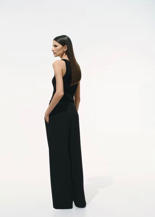 Брюки с высокой посадкой от H&M