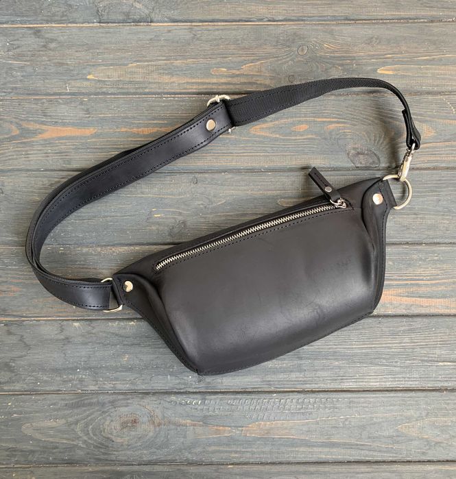 Сумка Шкіряна,РУЧНОЇ Роботи, Бананка на Пояс, Чоловічя Жіночя