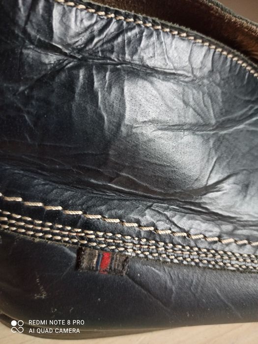 Buty męskie skórzane