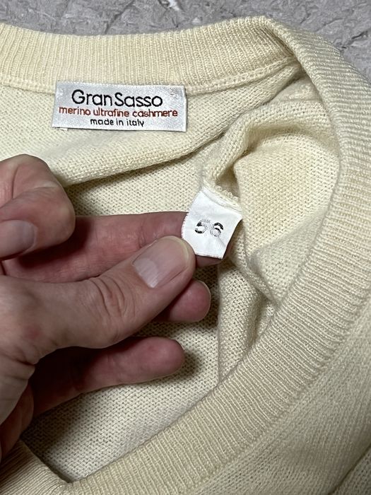 Кашемір светр Gran SASSO (оригінал, made in italy)