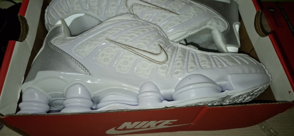 Buty Nike Shox TL białe rozmiar 46