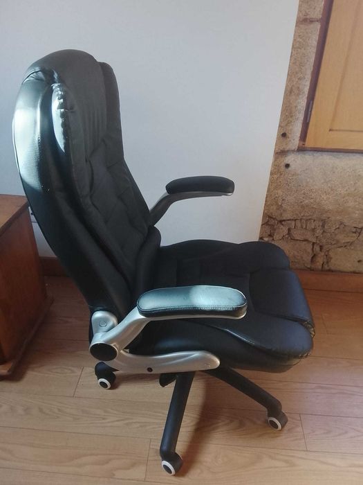 Cadeira de escritório SONGMICS ergonómica com encosto alto