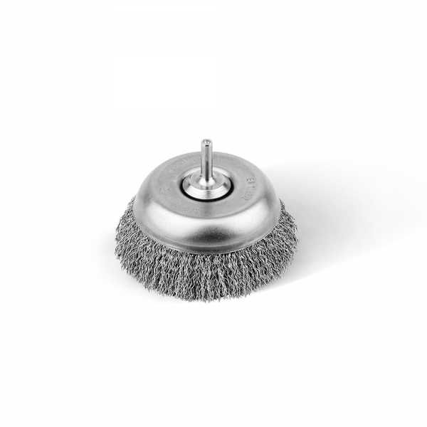 Szczotka doczołowa druciana stalowa Szczotpol MOCNA FI 50 80