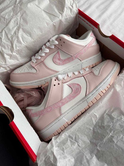 АКЦІЯ! Nike Dunk Low Pink Paisley 36 37 38 39 40 41