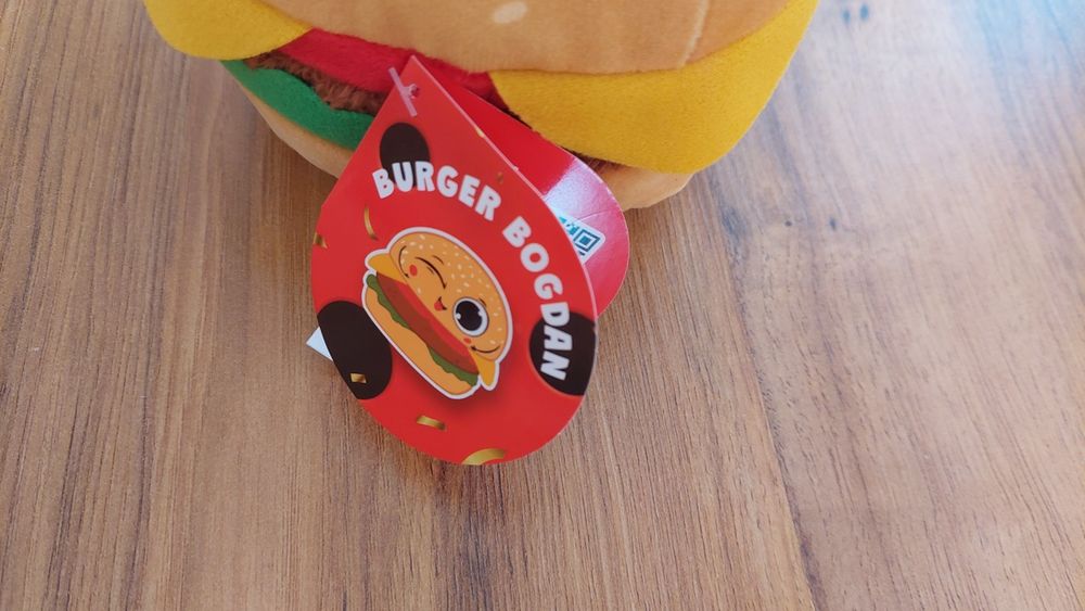 Maskotka Gang Biedroniaków Burger Bogdan Nowe biedronka zabawka