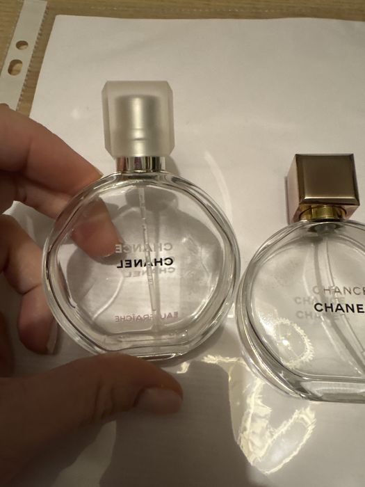 Flakony po perfumach Chanel Chance
