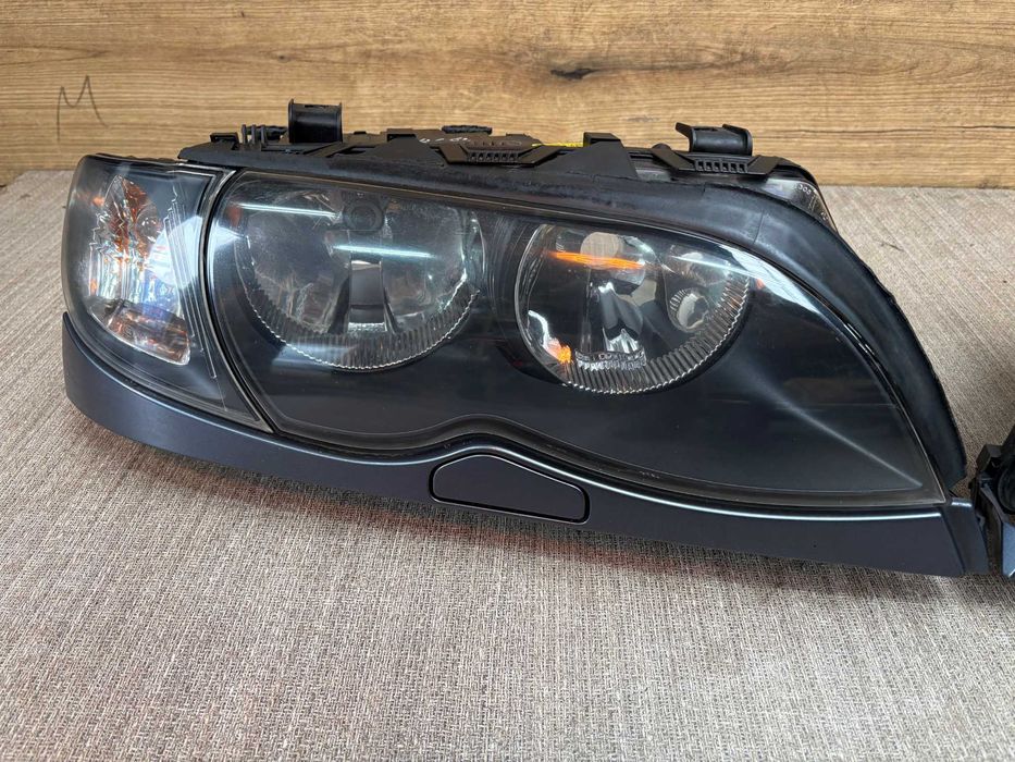 lampa/reflektor przedni lewy, prawy bmw e46 lift