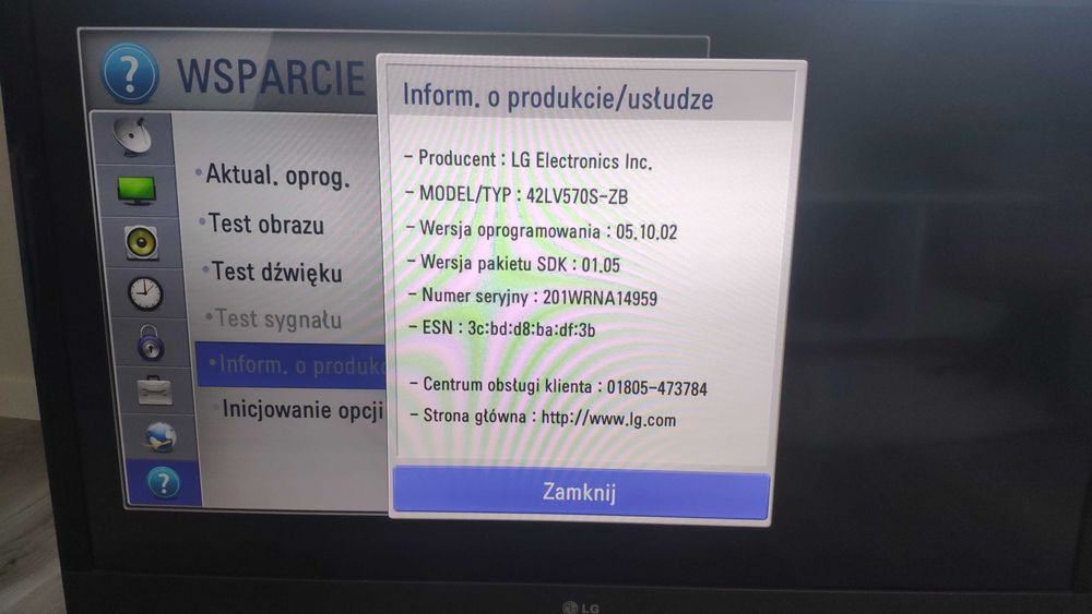 Tv LG 42 cale FullHD 100Hz