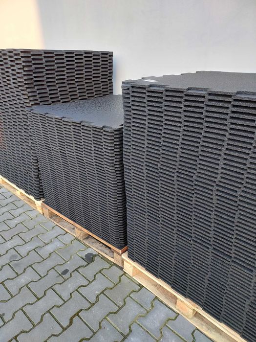 Podłoga gumowa puzzle 10mm