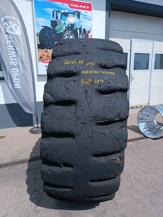 BRIDGESTONE 20.5-25 V-STEEL D-LUG 20.5R25 cut resistant TYPE A-2 opona