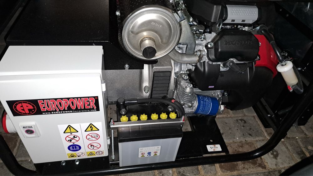 Генератор бензиновий EUROPOWER EP16000TE 16 kVa