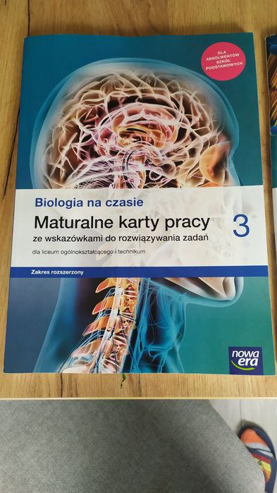 Biologia na czasie, Maturalne karty pracy części 1 i 3