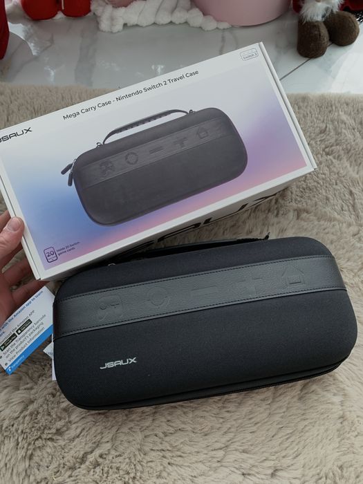 якісний дорожній чохол JSaux Mega Carry Case для Nintendo Switch 2