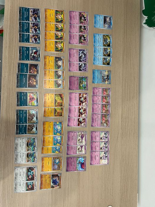 Cartas Pokémon em separado de Snow Hazard