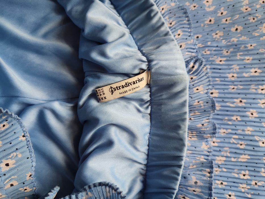Spodenki spódniczka mini 38 M 36 s  Stradivarius plisowana plisowane