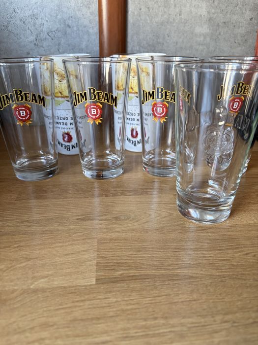 Szklanki na  drinki drinkówki jim  beam  komplet