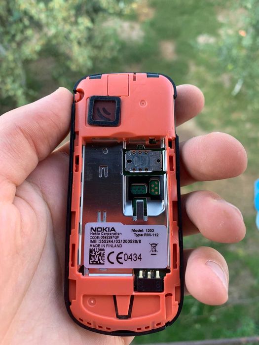 Nokia 1202 classic черный новый кнопочный телефон