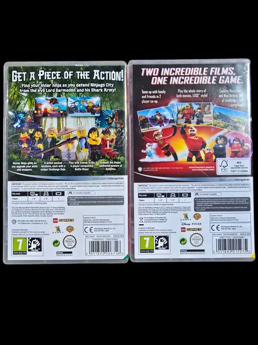 Pack LEGO Ninjago Movie + The Incredibles Nintendo Switch