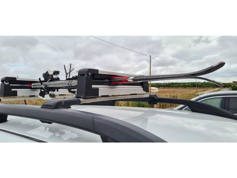 Крепление лыж под 4 пары лыж (на поперечные дуги)