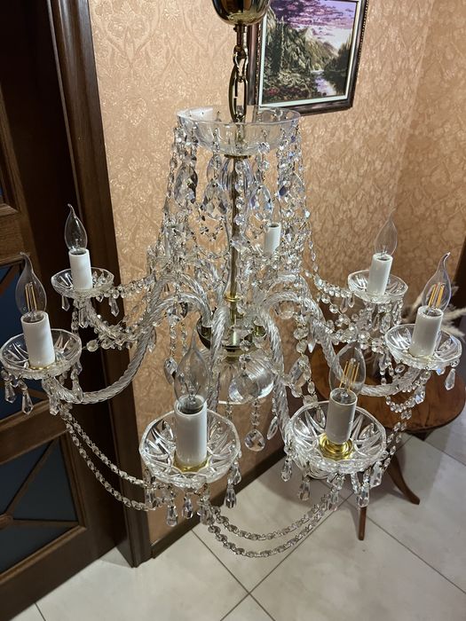 Люстра хрусталь Artglass