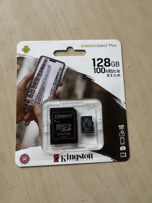 Karta pamięci microSD 128GB Kingston Canvas Select Plus  10 szt.