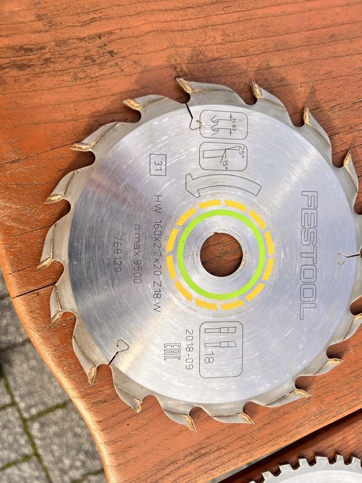 Festool Bosch tarcza piła 160x20