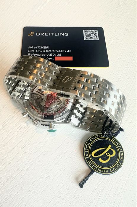 Relógio Breitling Navitimer B01 Chronograph 43