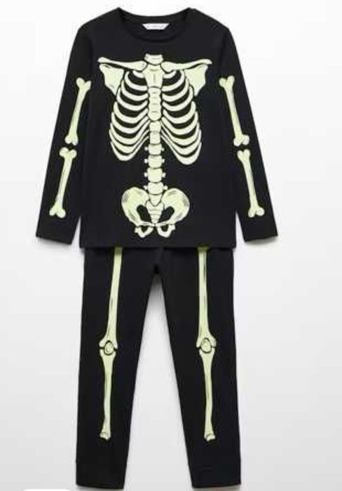 Fato Esqueleto Carnaval .