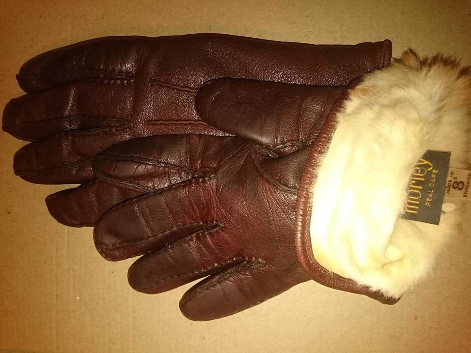 Роскошные перчатки ручной работы Morley р.8,5