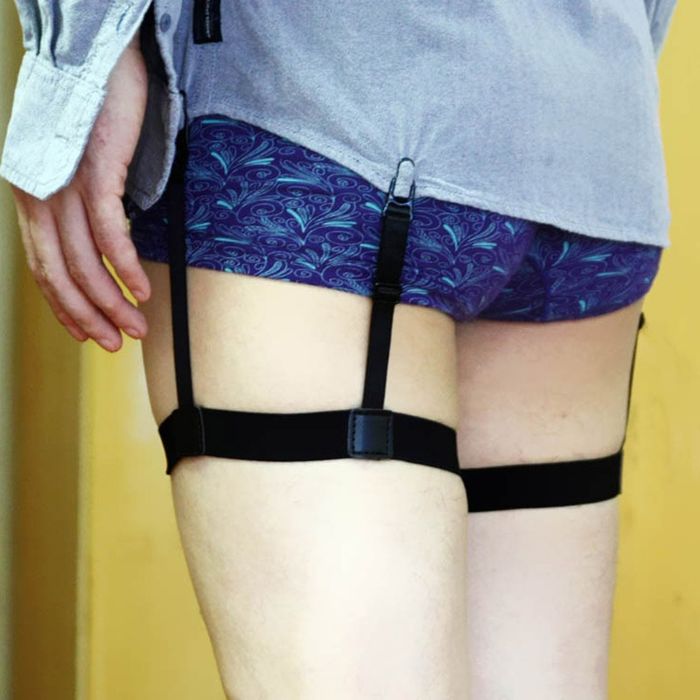 Szelki podtrzymujące koszule -szerokie