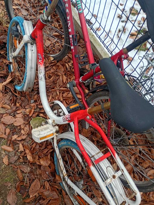 Rower składany zabytek