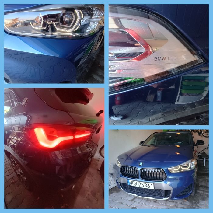 BMW X2 M sport X pakiet Sdrive 18D bezwypadkowy  serwisowany  zadbana